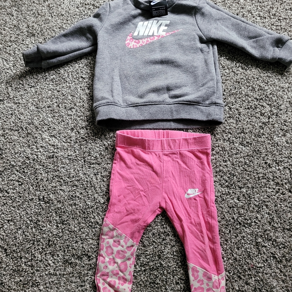 12 month girls nike outfit